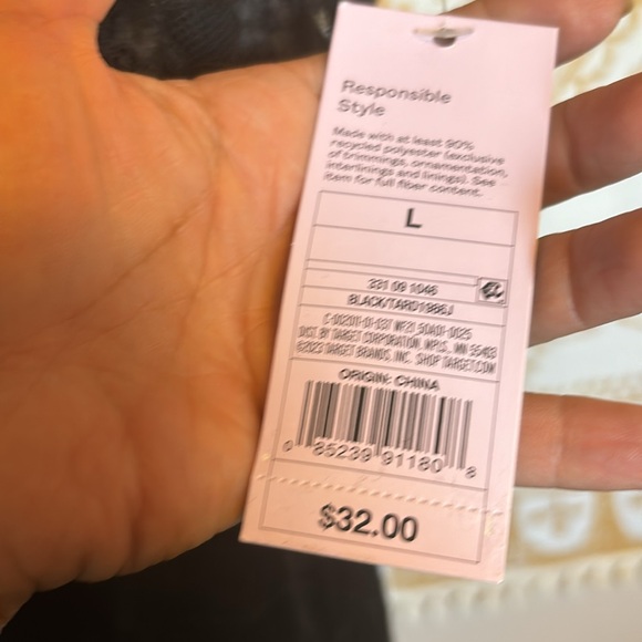 NEW With Tags - Women's Maxi Dress - Wild Fable Black Lace With Lining L - Picture 6 of 11